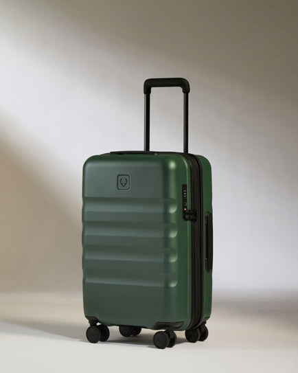 Expandable Carry-on Luggage in Antler Green - Icon Stripe