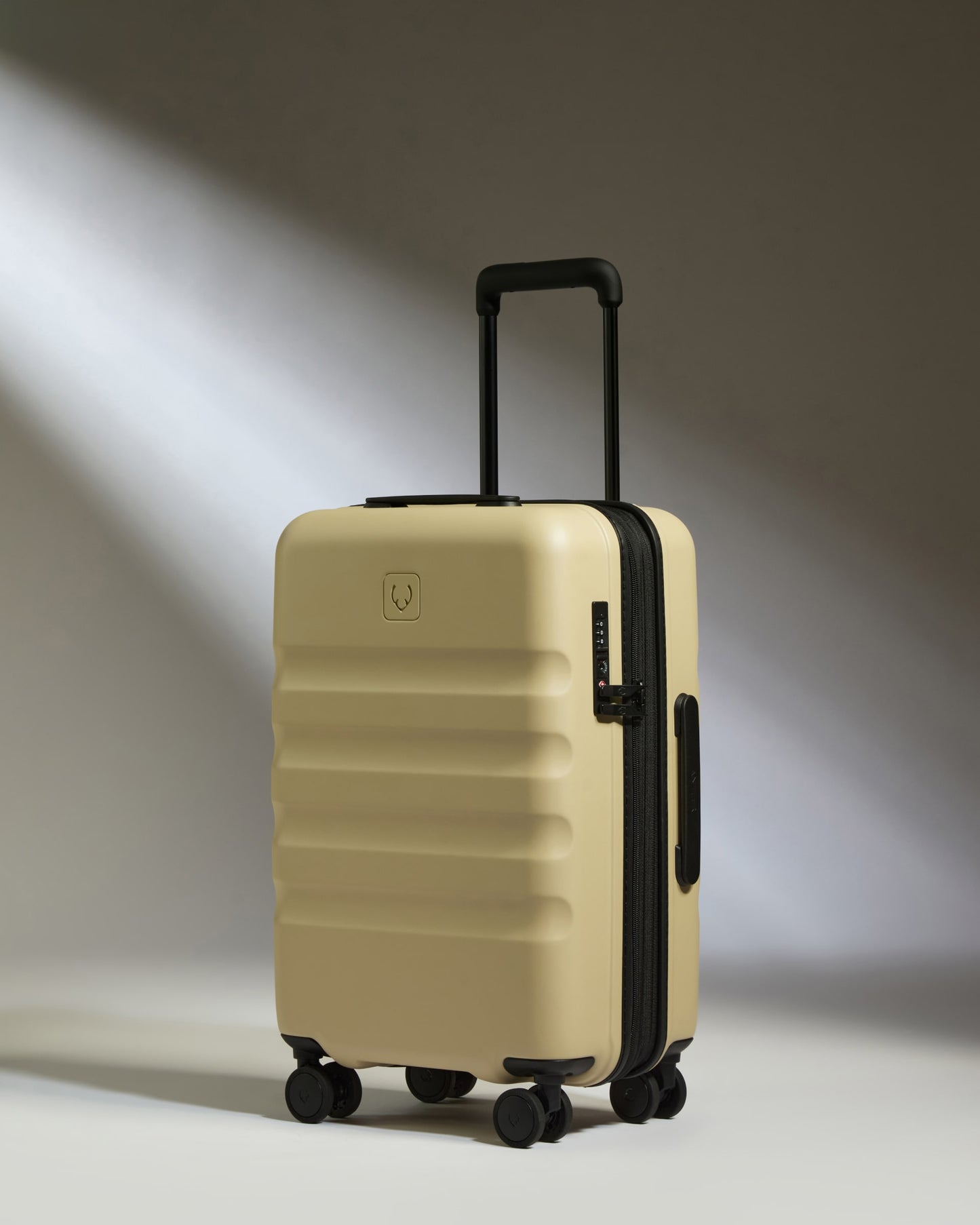 Expandable Carry-on Luggage Set in Dune Yellow - Icon Stripe