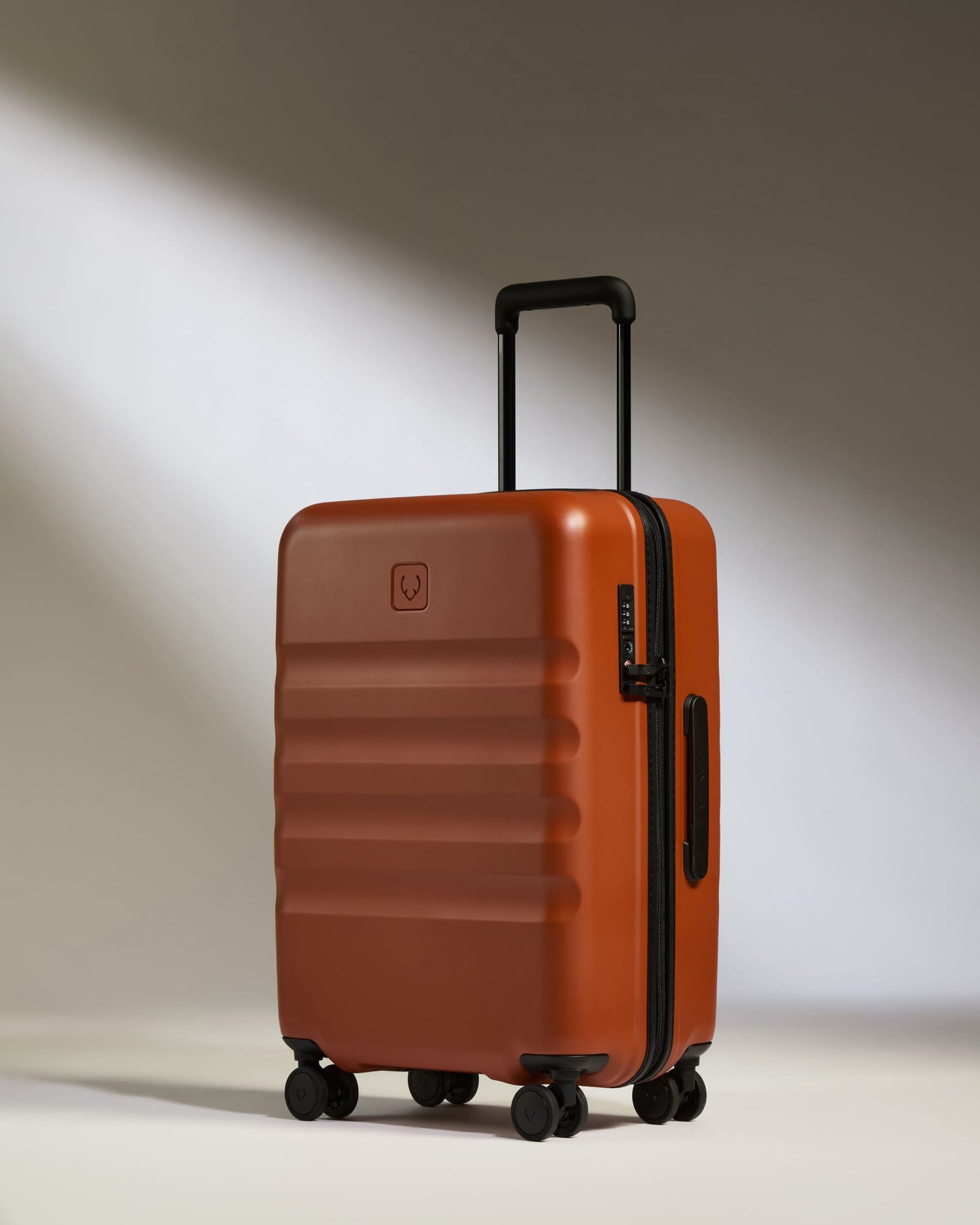 Large Carry-on Luggage in Maple Red - Icon Stripe