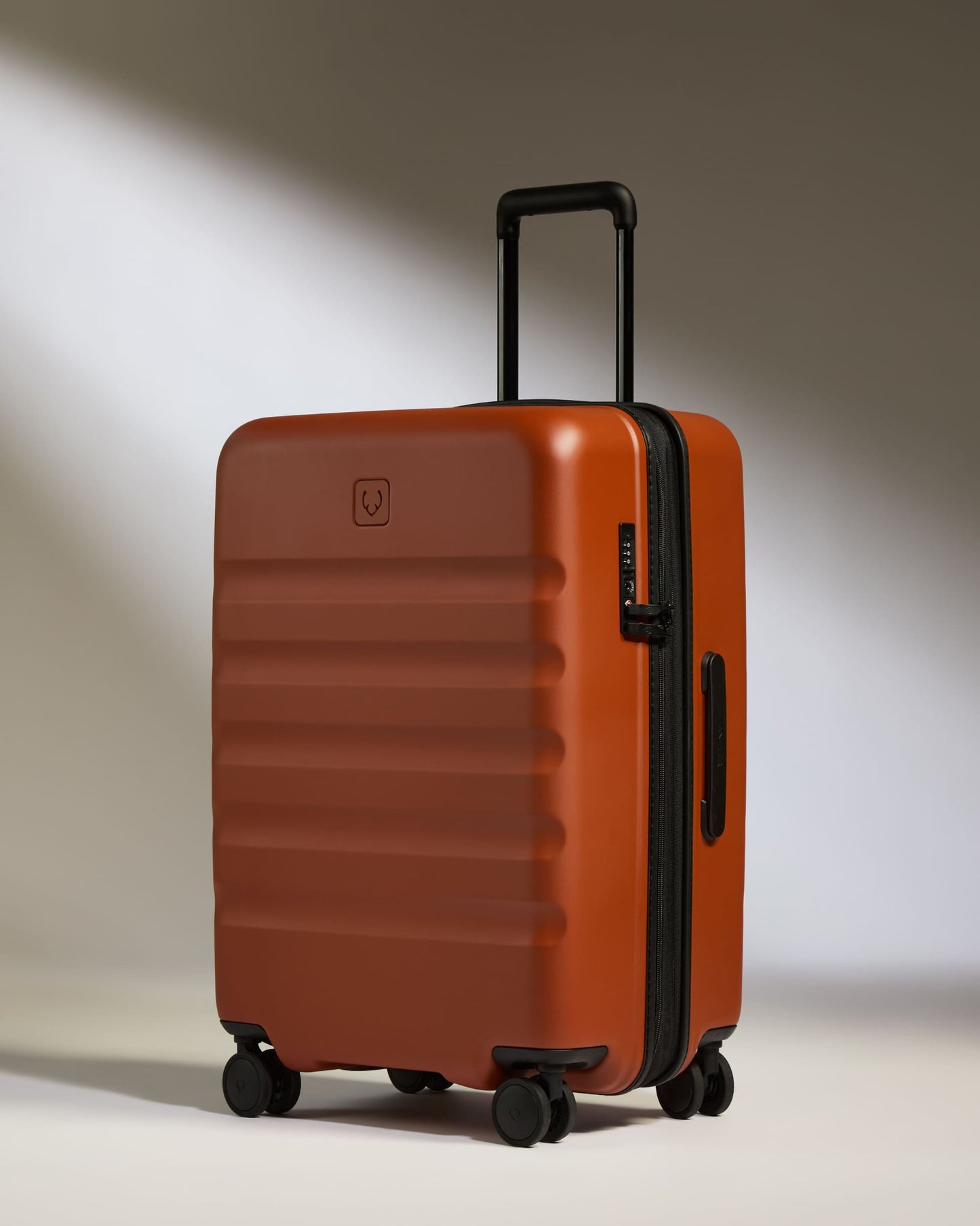 Large Carry-on Luggage Set in Maple Red - Icon Stripe