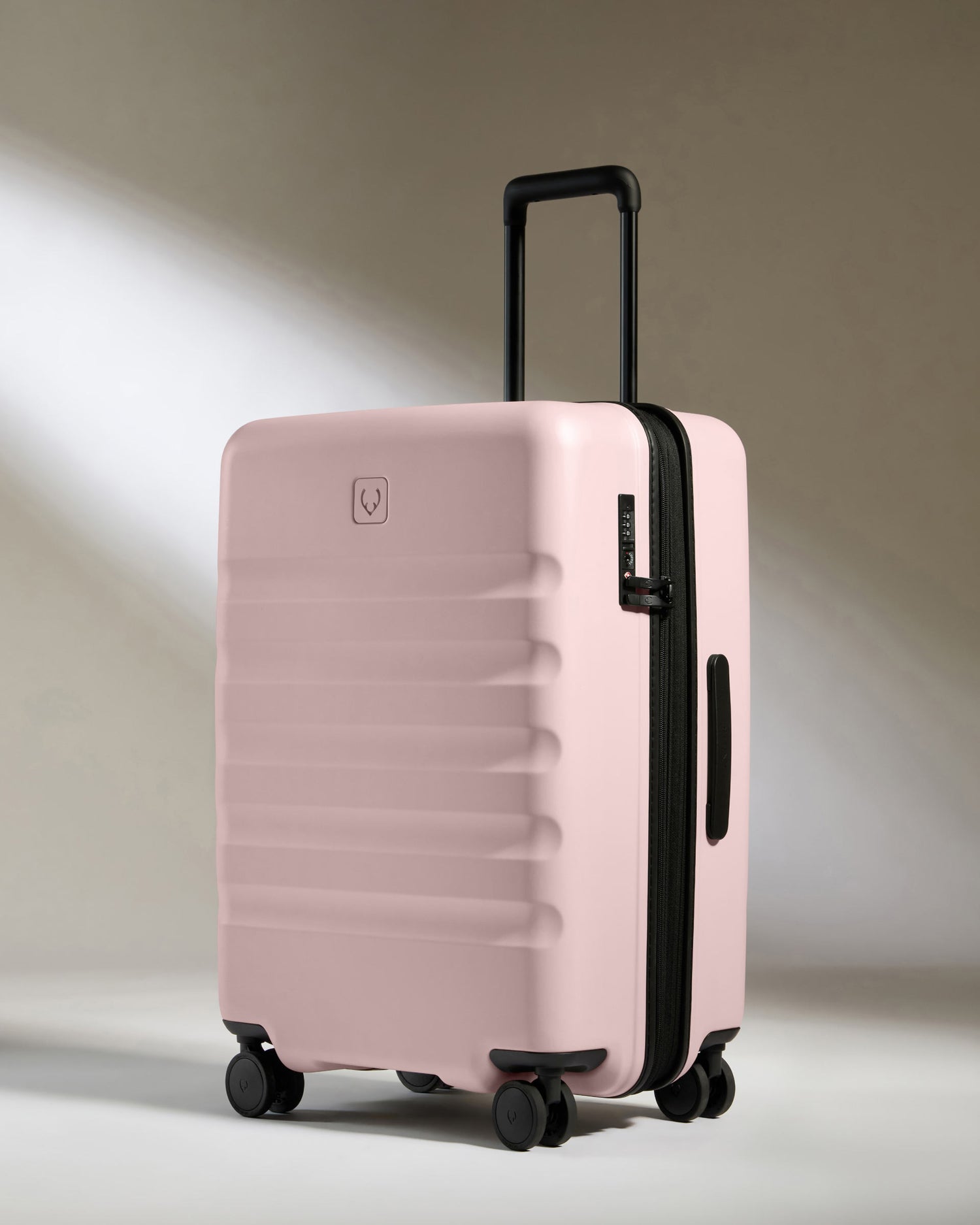 Medium Luggage in Moorland Pink - Icon Stripe