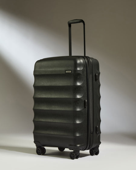 Juno Medium Suitcase in Black