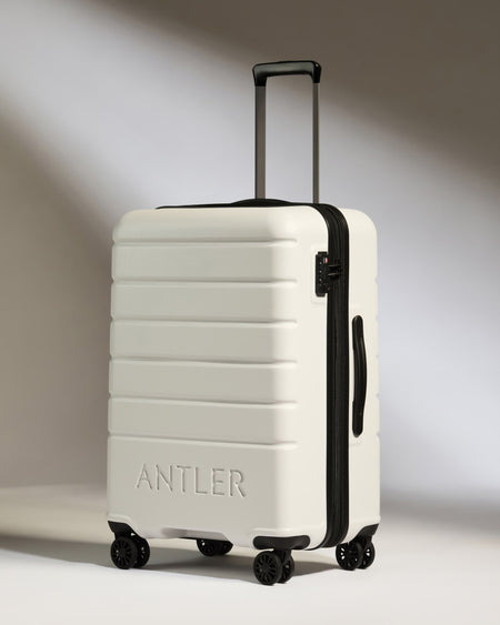 Medium Luggage in Arctic Grey - Logo