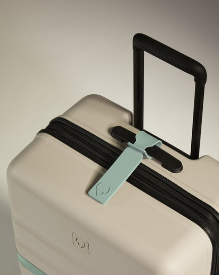 Luggage Tag in Mist Blue