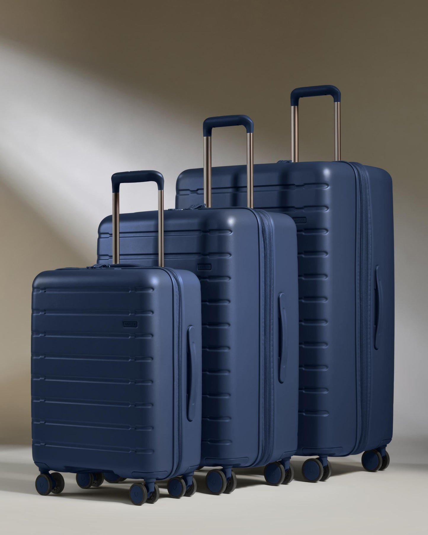 Expandable Carry-on Luggage Set in Dusk Blue - Stamford 2.0