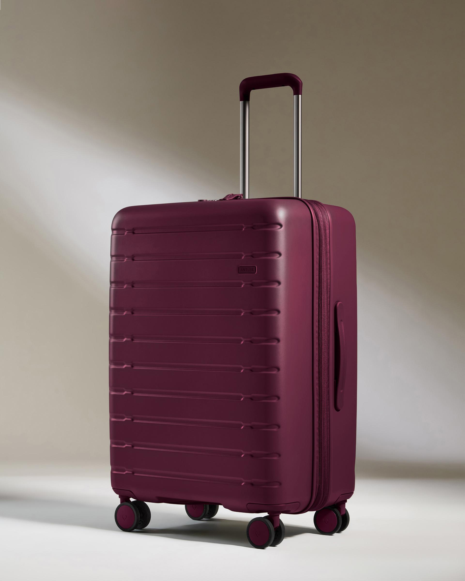 Medium Suitcase in Red Stamford 2.0 Hard Suitcase Antler Luggage Australia