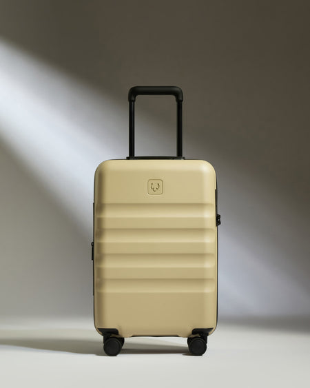 Expandable Carry-on Luggage in Dune Yellow - Icon Stripe