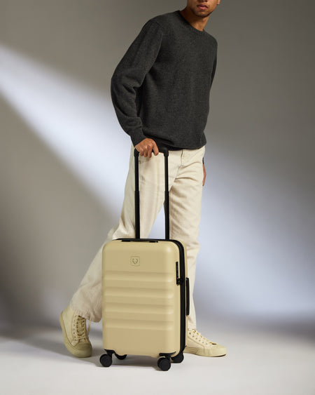 Expandable Carry-on Luggage in Dune Yellow - Icon Stripe