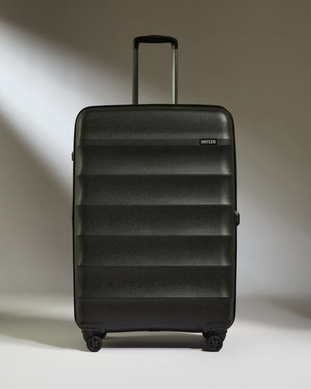 Juno Large Suitcase in Black