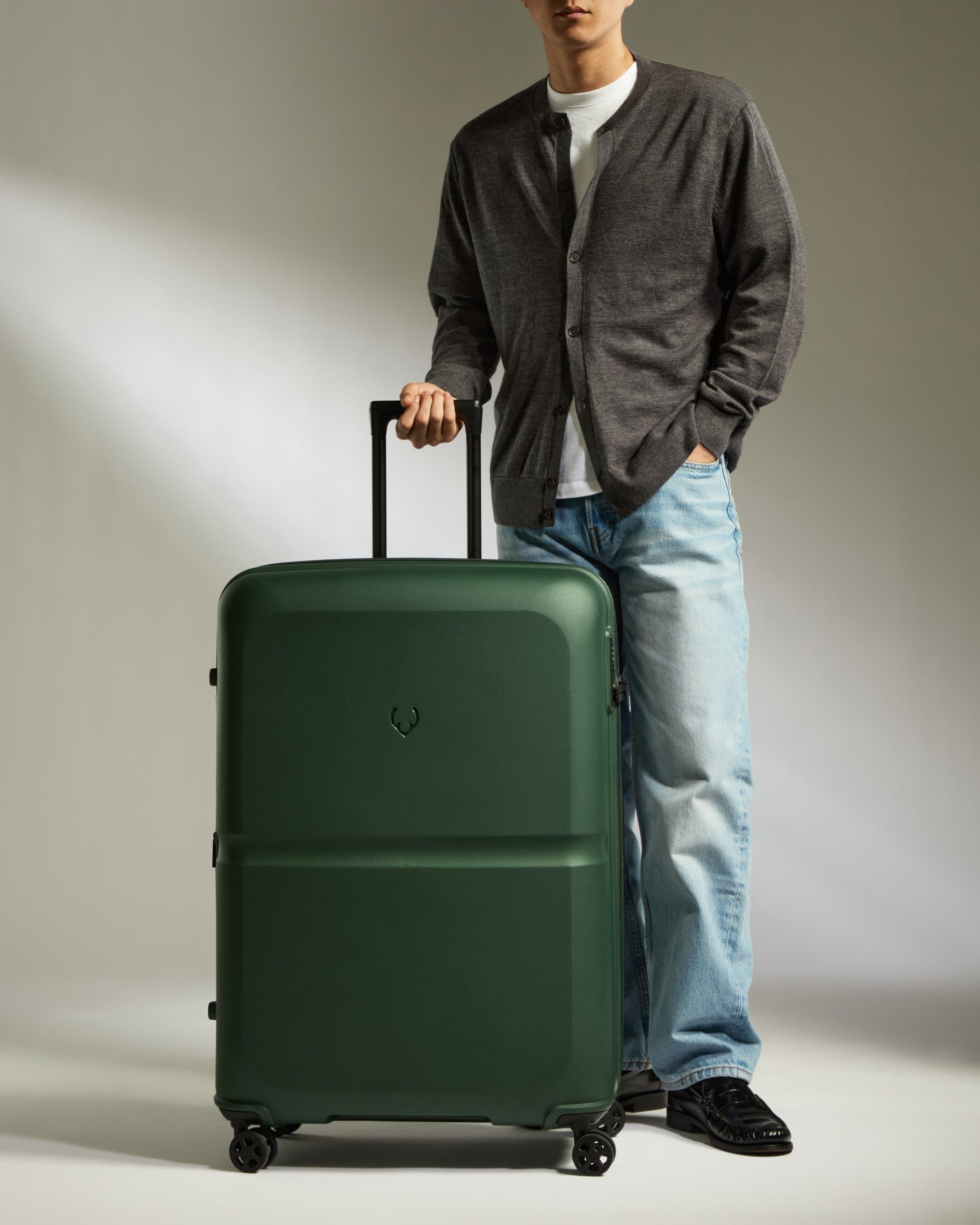 Antler green suitcase online