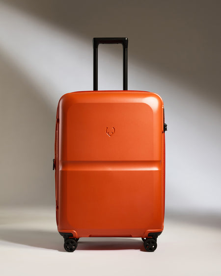 Medium Luggage in Ember Orange - Single Stripe