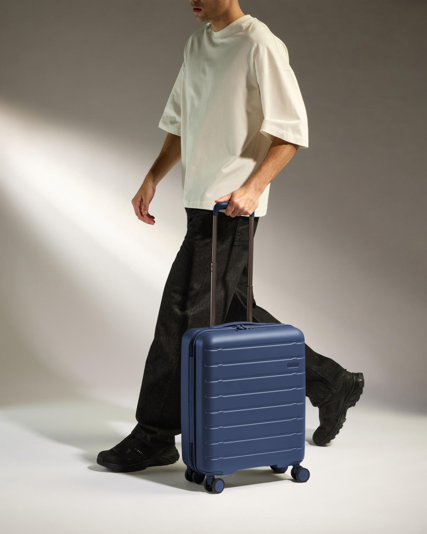 Expandable Carry-on Luggage in Dusk Blue - Stamford 2.0