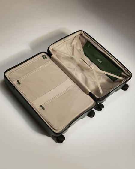 Large Luggage in Antler Green - Icon Stripe