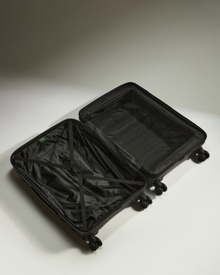 Juno Medium Suitcase in Black