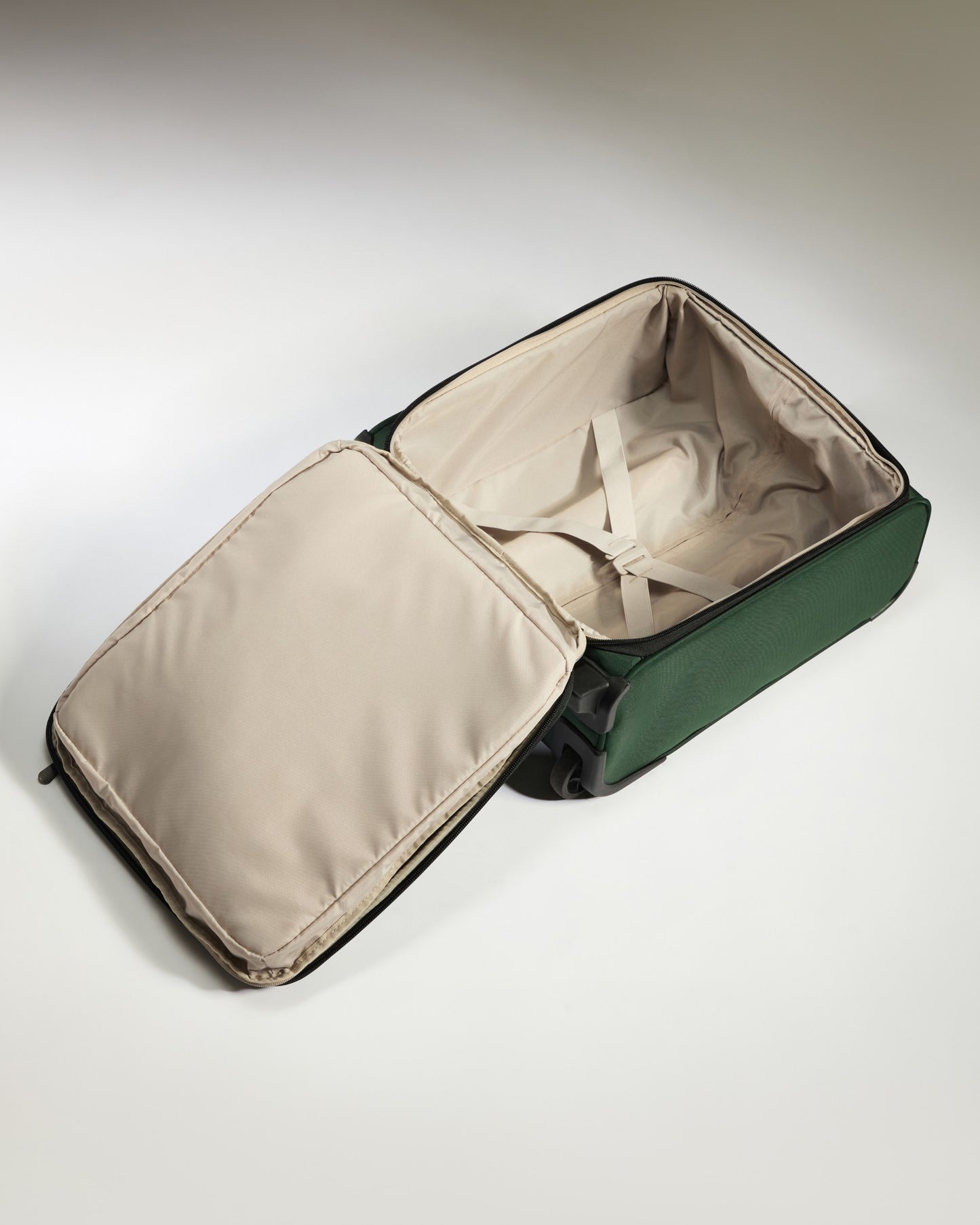 Soft Stripe Underseat in Antler Green