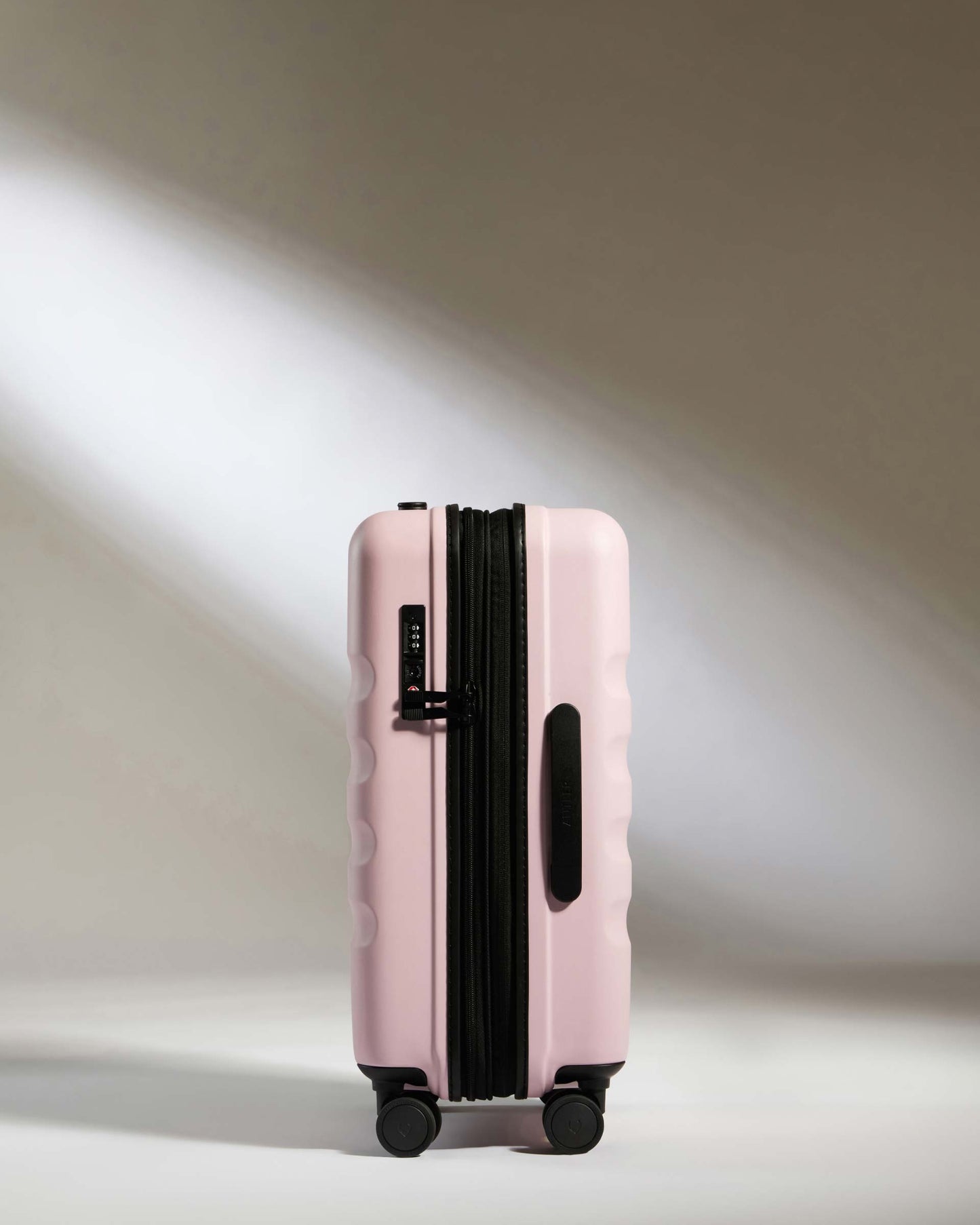 Expandable Carry-on Luggage in Moorland Pink - Icon Stripe