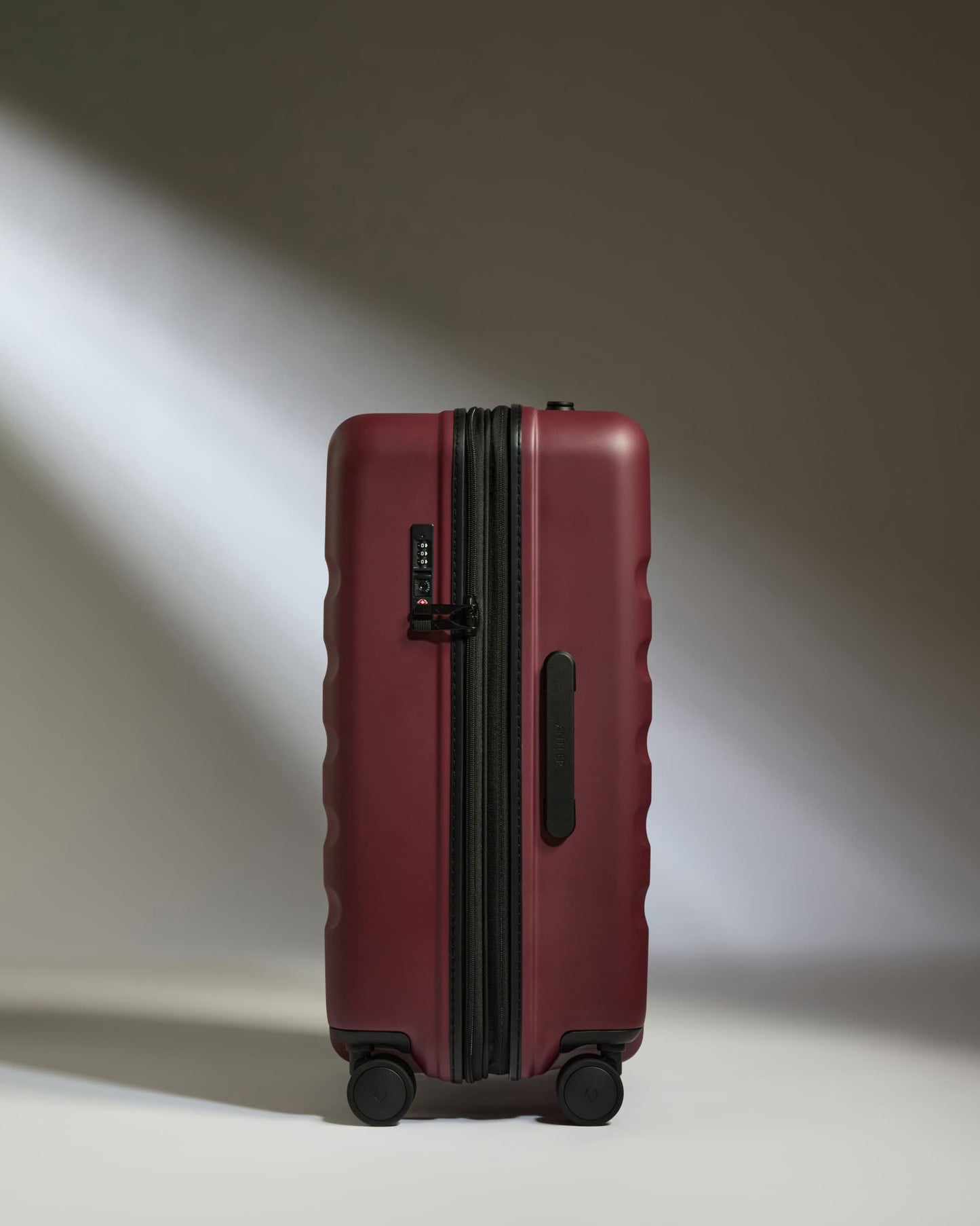 Medium Luggage in Cedar Red - Icon Stripe