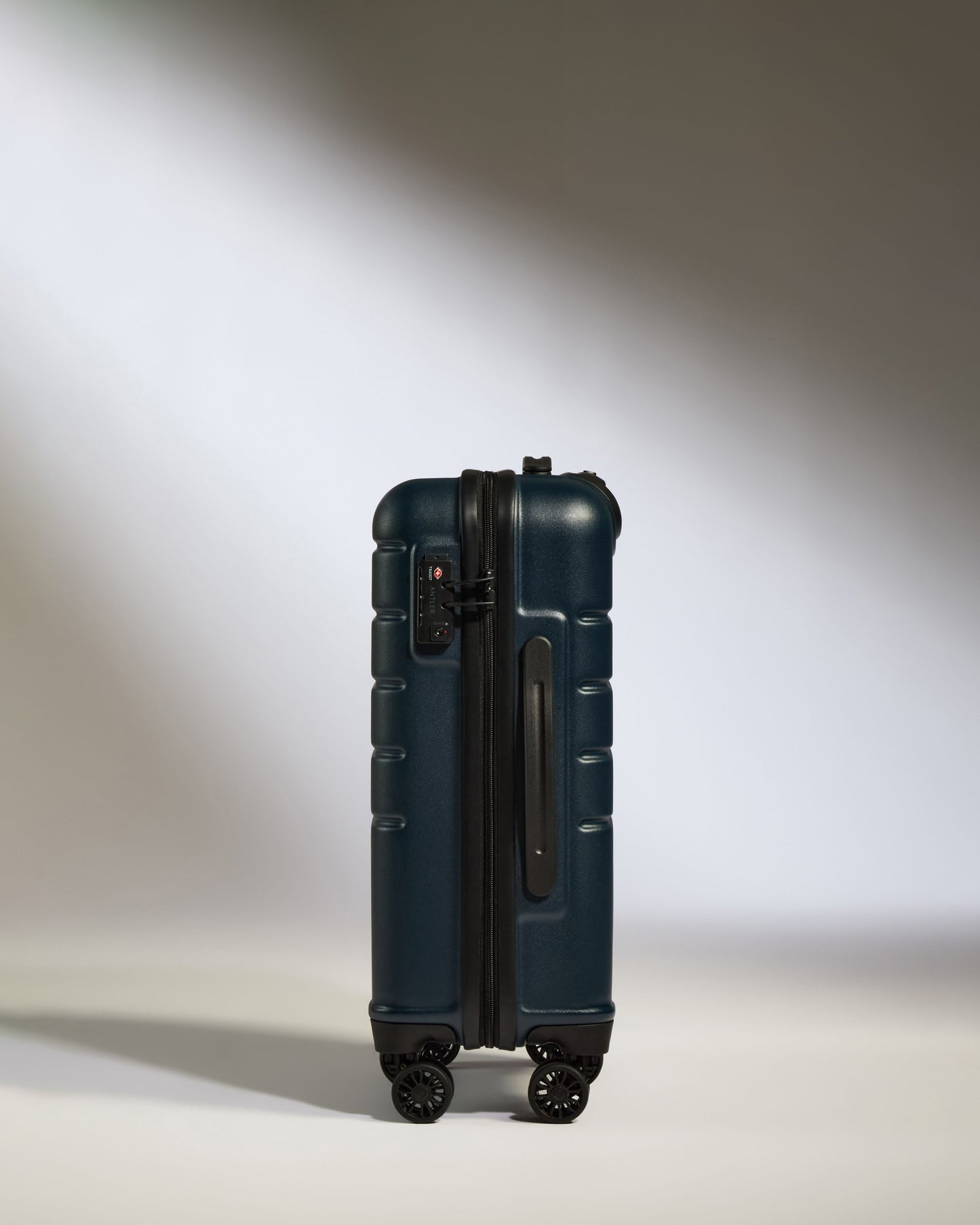 Expandable Carry-on Luggage in Midnight Blue - Logo