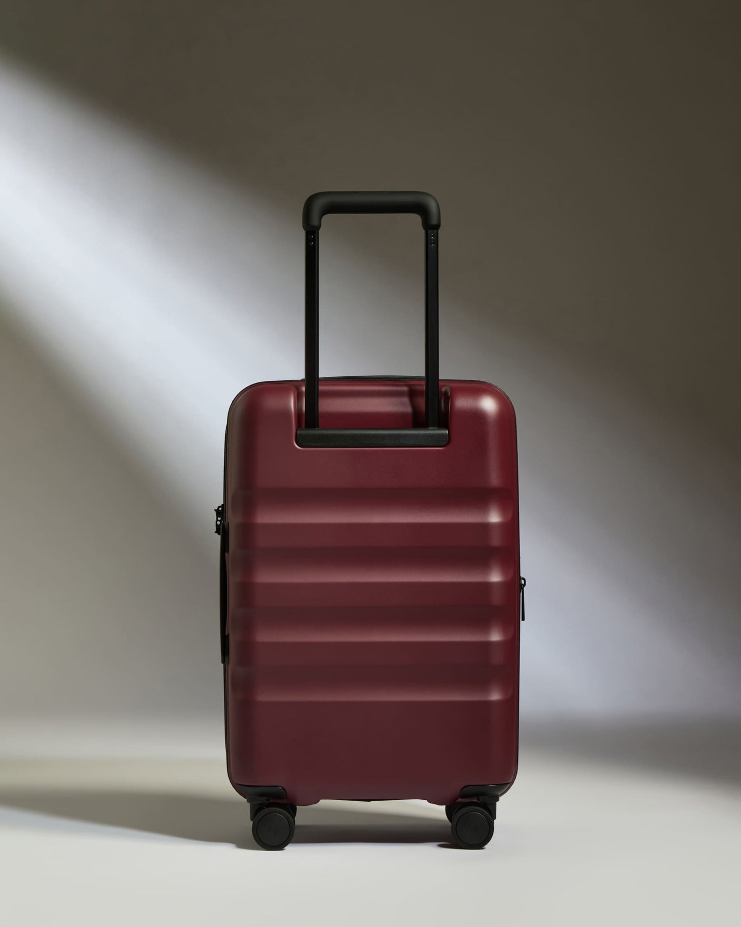 Expandable Carry-on Luggage in Cedar Red - Icon Stripe