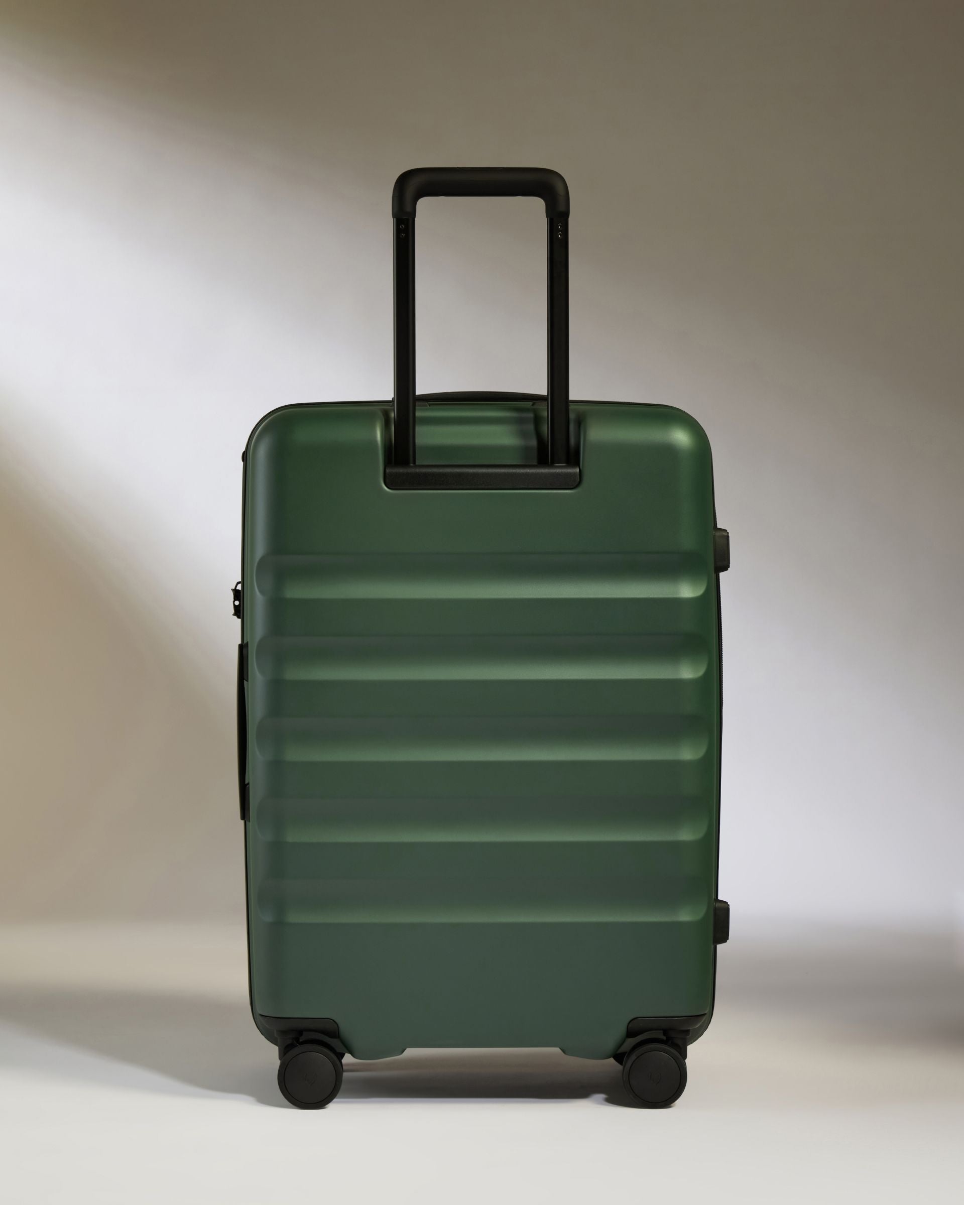 Medium Suitcase in Green Icon Stripe Lightweight Hard Shell Suitcase Antler Luggage Australia