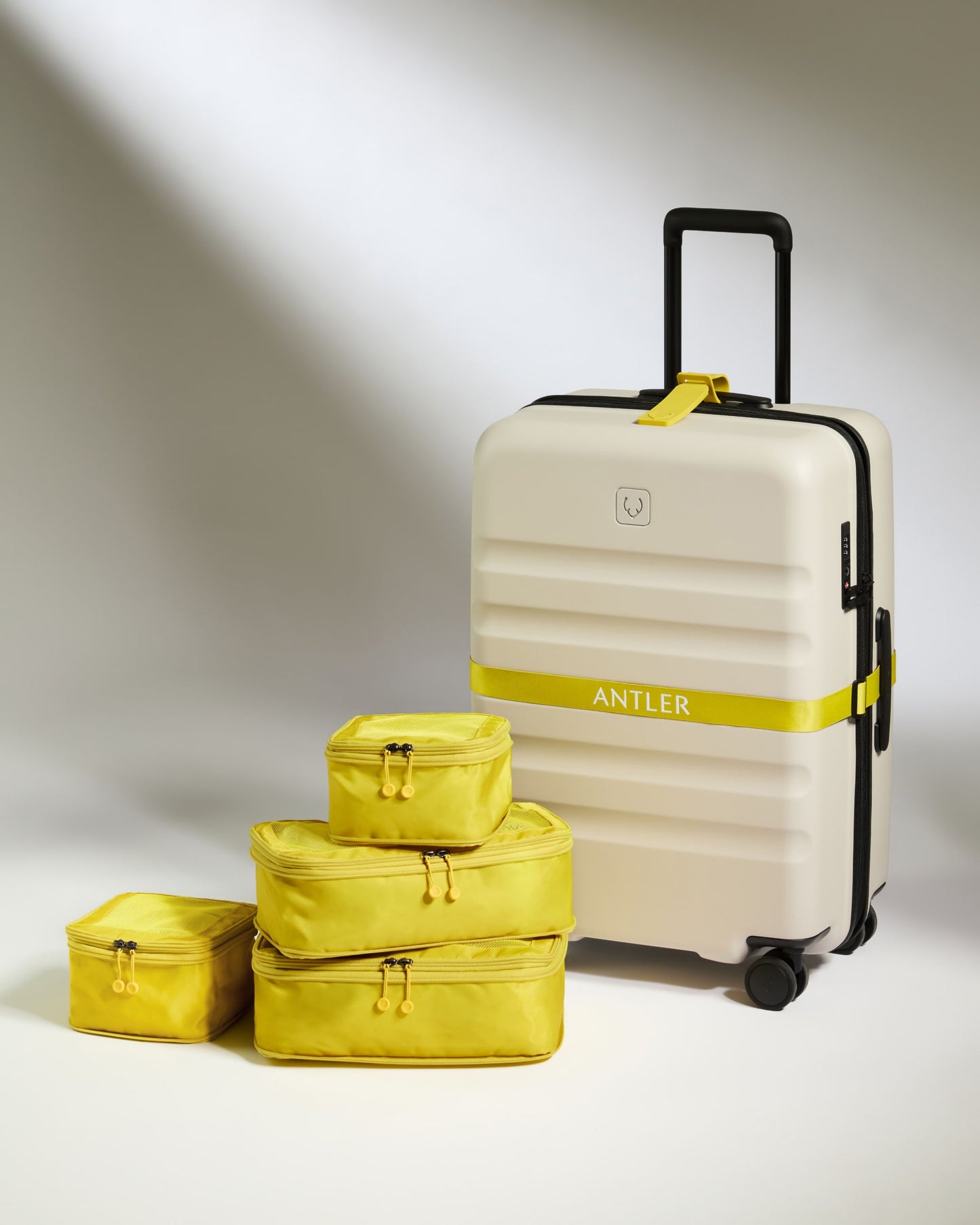 Packing Cubes in Gorse Yellow - Set of 4