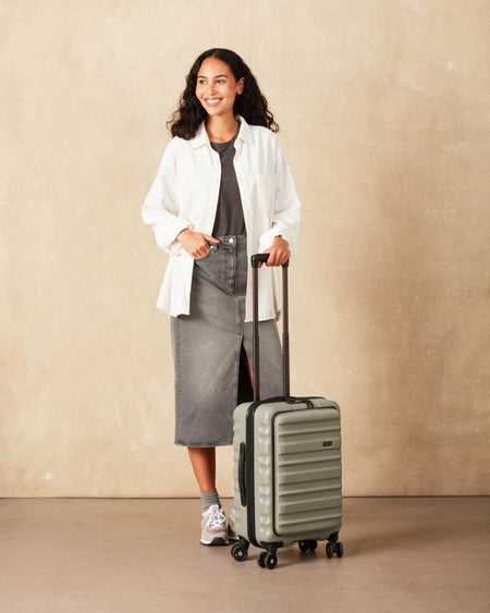 Carry-on with Pocket in Sage - Clifton