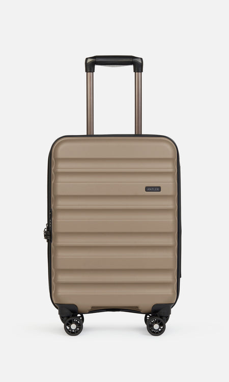 Expandable Carry-on Luggage in Oak Brown- Clifton