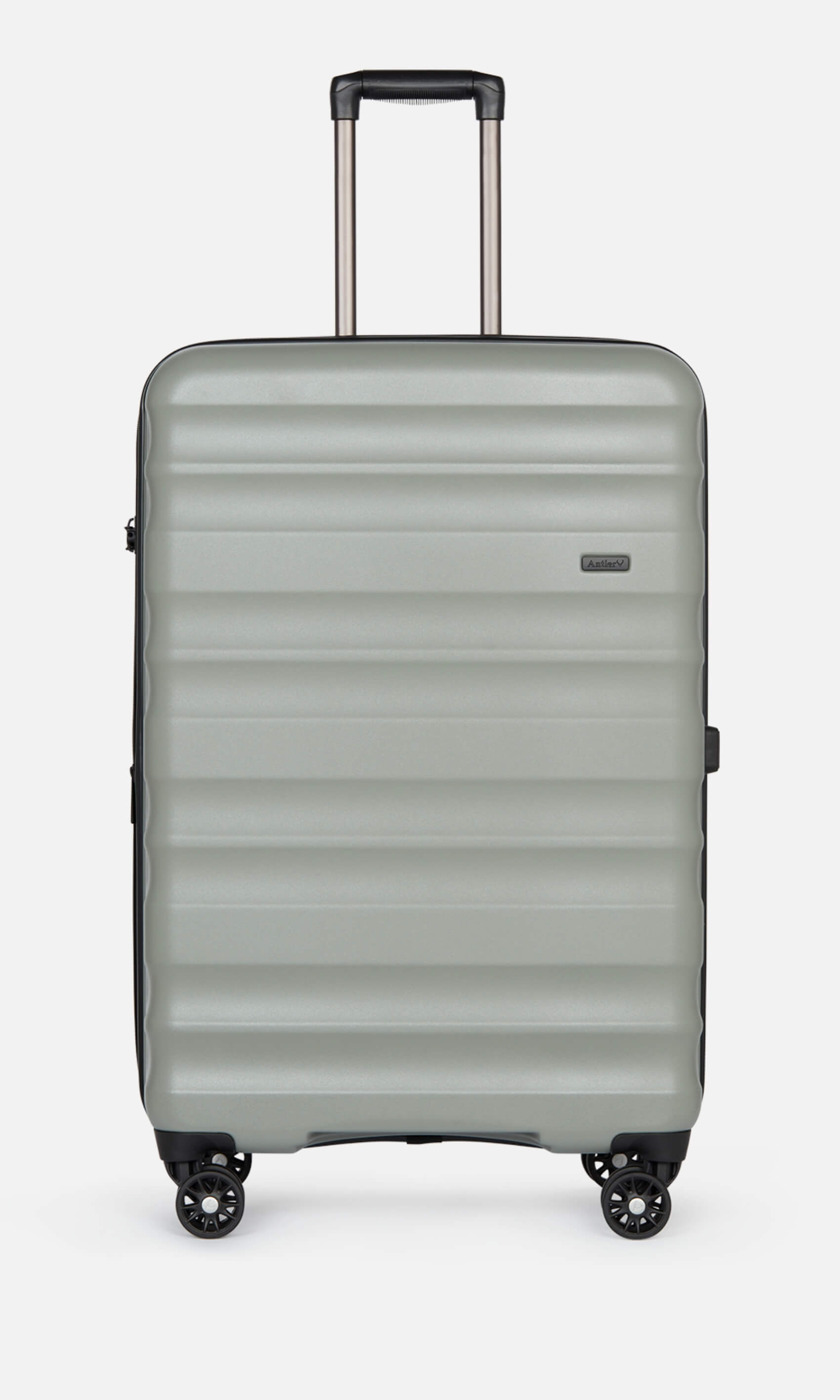 Light store grey suitcase