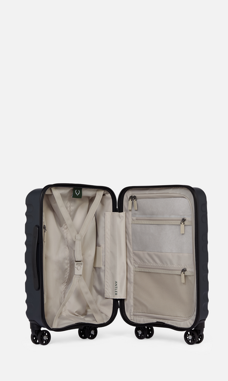 Carry-on with Pocket in Navy - Clifton