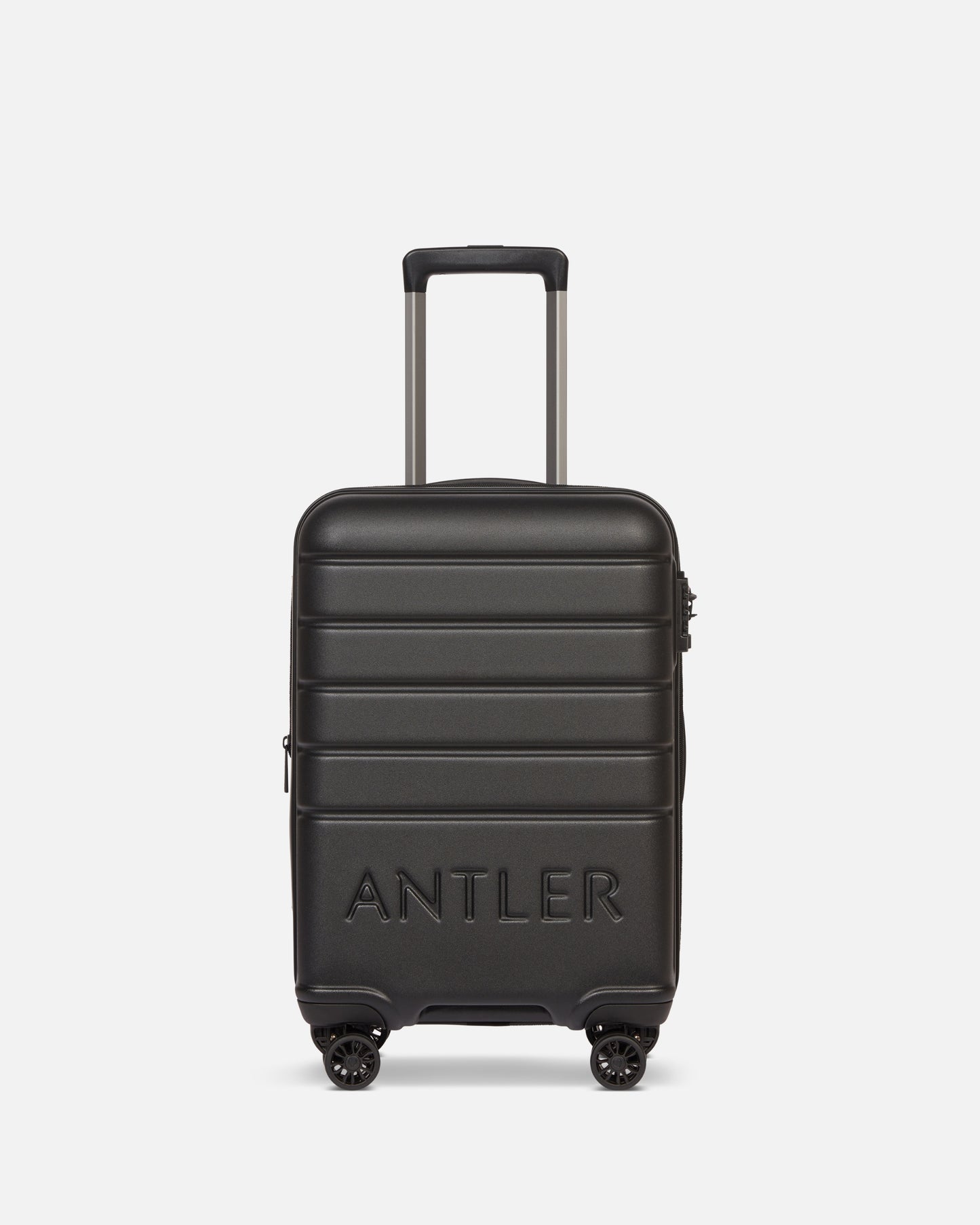 Expandable Carry-on Luggage in Black - Logo