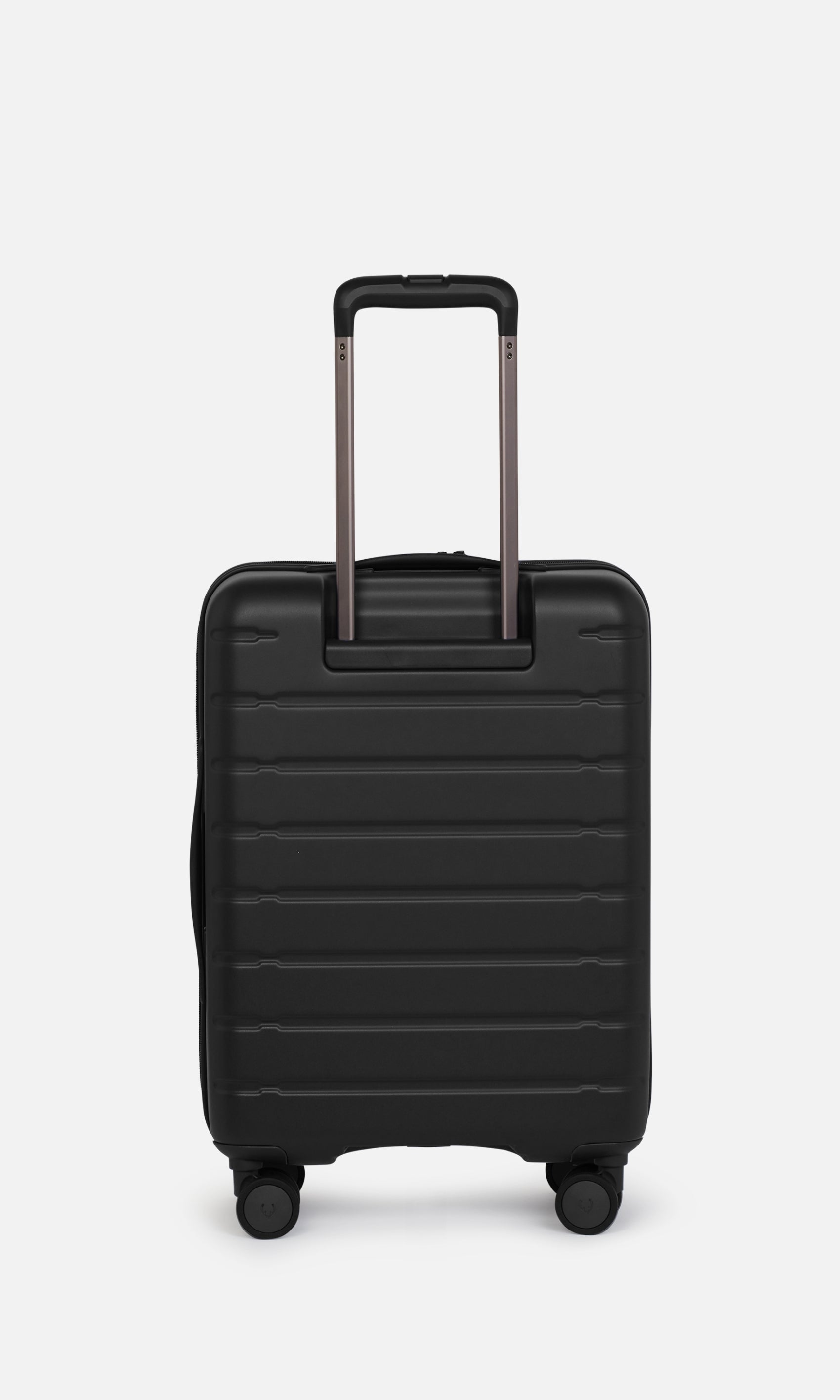 Expandable Carry-on Luggage in Midnight Black - Stamford 2.0