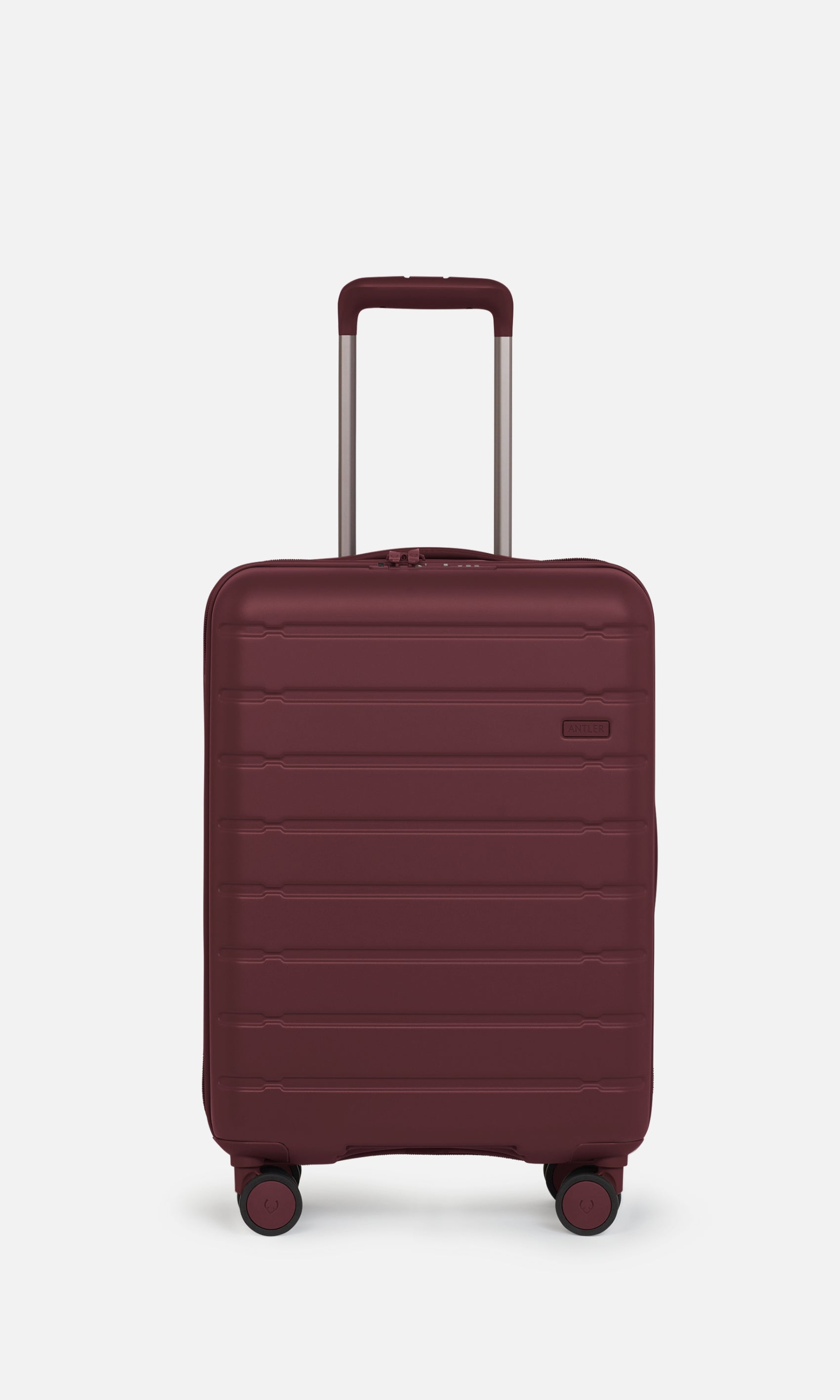 Expandable Carry-on Luggage Set in Berry Red - Stamford 2.0