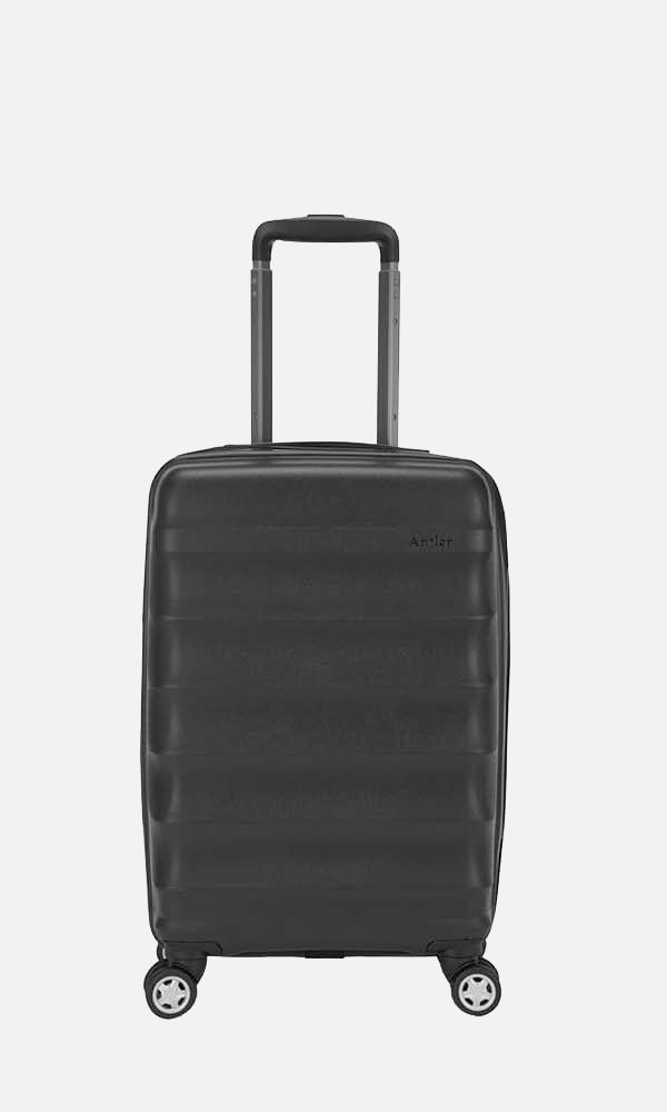 Juno Cabin Suitcase 56x35x25.5cm Black Hard Suitcase Antler AU Antler Luggage Australia