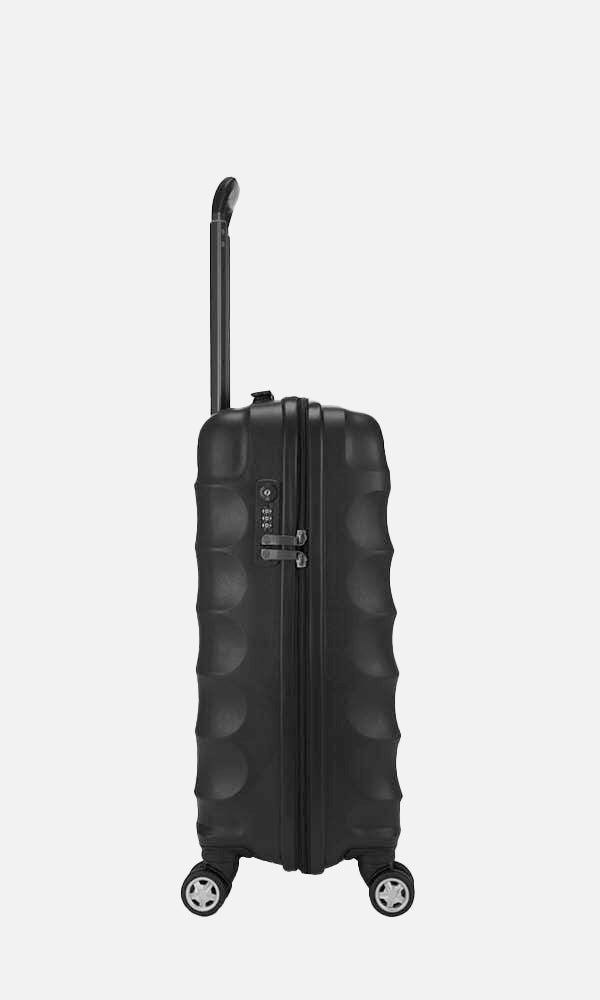 Juno Cabin Suitcase 56x35x25.5cm Black Hard Suitcase Antler AU Antler Luggage Australia