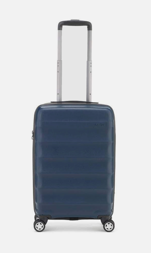 Juno Cabin Suitcase 56x35x25.5cm Navy | Hard Suitcase | Antler AU ...