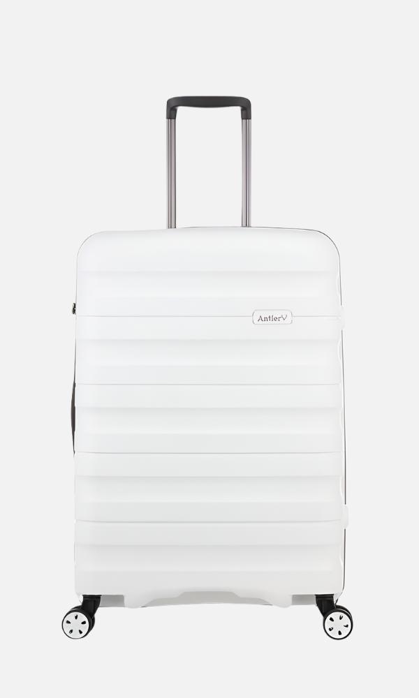 Lincoln Medium Suitcase White Hard Suitcase Antler AU Antler Luggage Australia