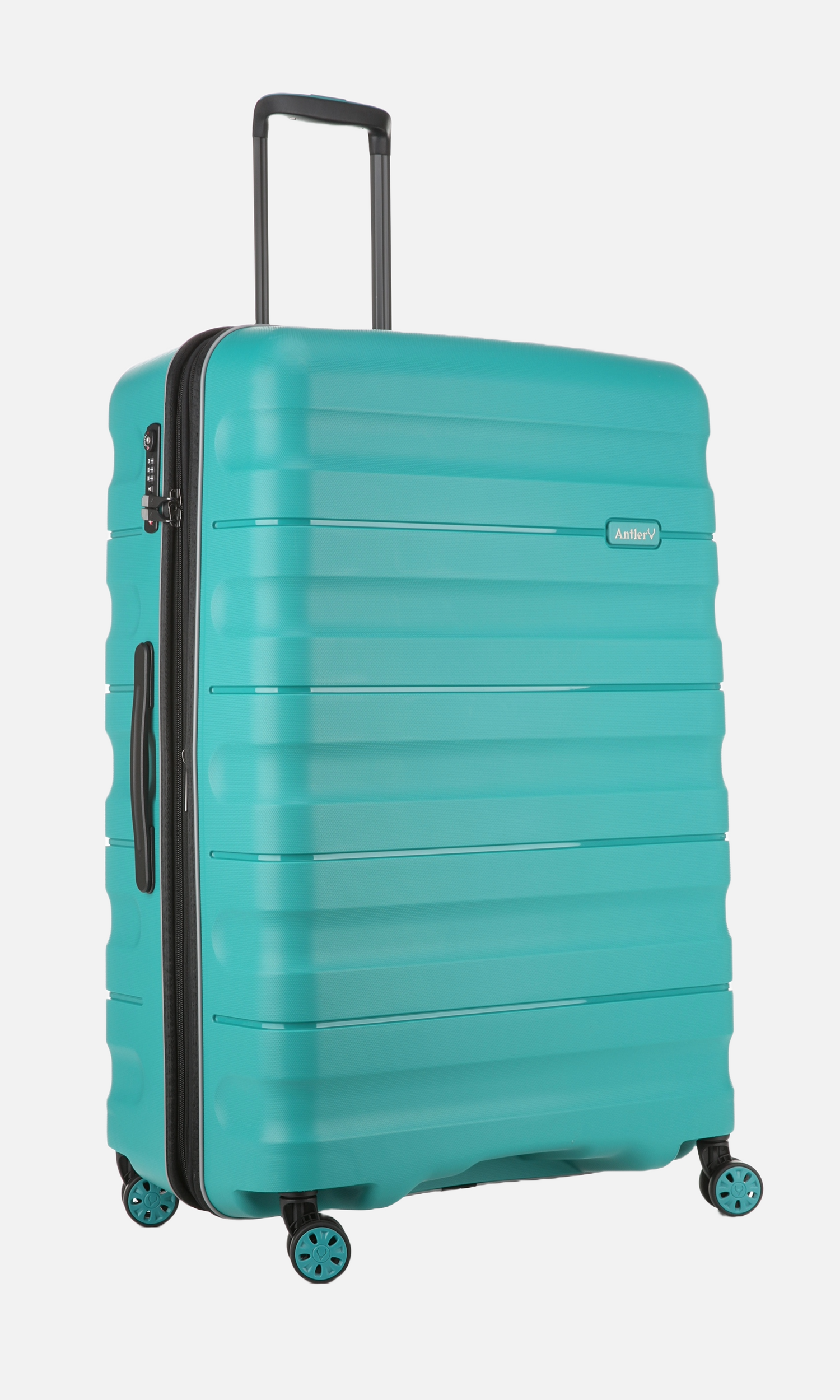 Large Suitcase in Teal - Lincoln