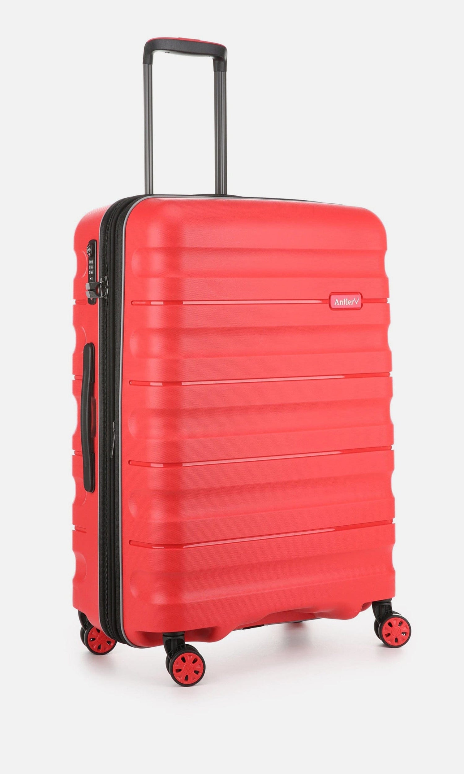 Medium Suitcase in Red - Lincoln