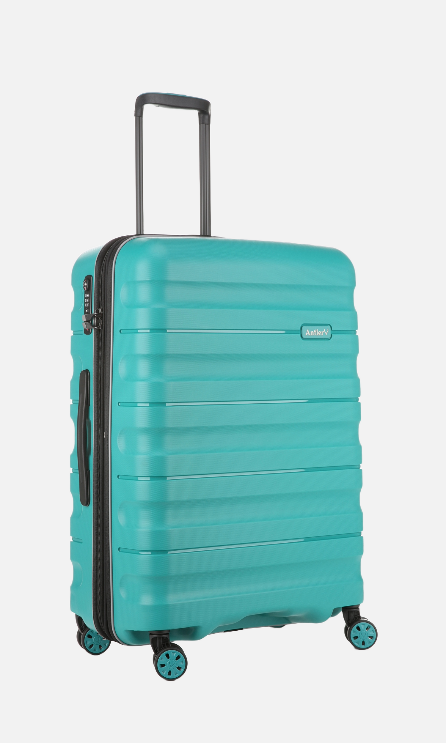 Medium Suitcase in Teal - Lincoln