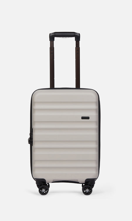 Expandable Carry-on Luggage in Taupe - Clifton