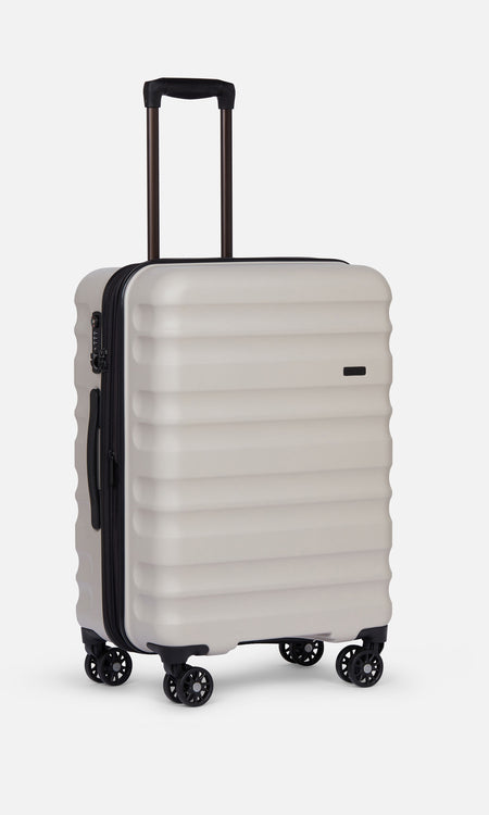 Expandable Carry-on Luggage Set in Taupe - Clifton