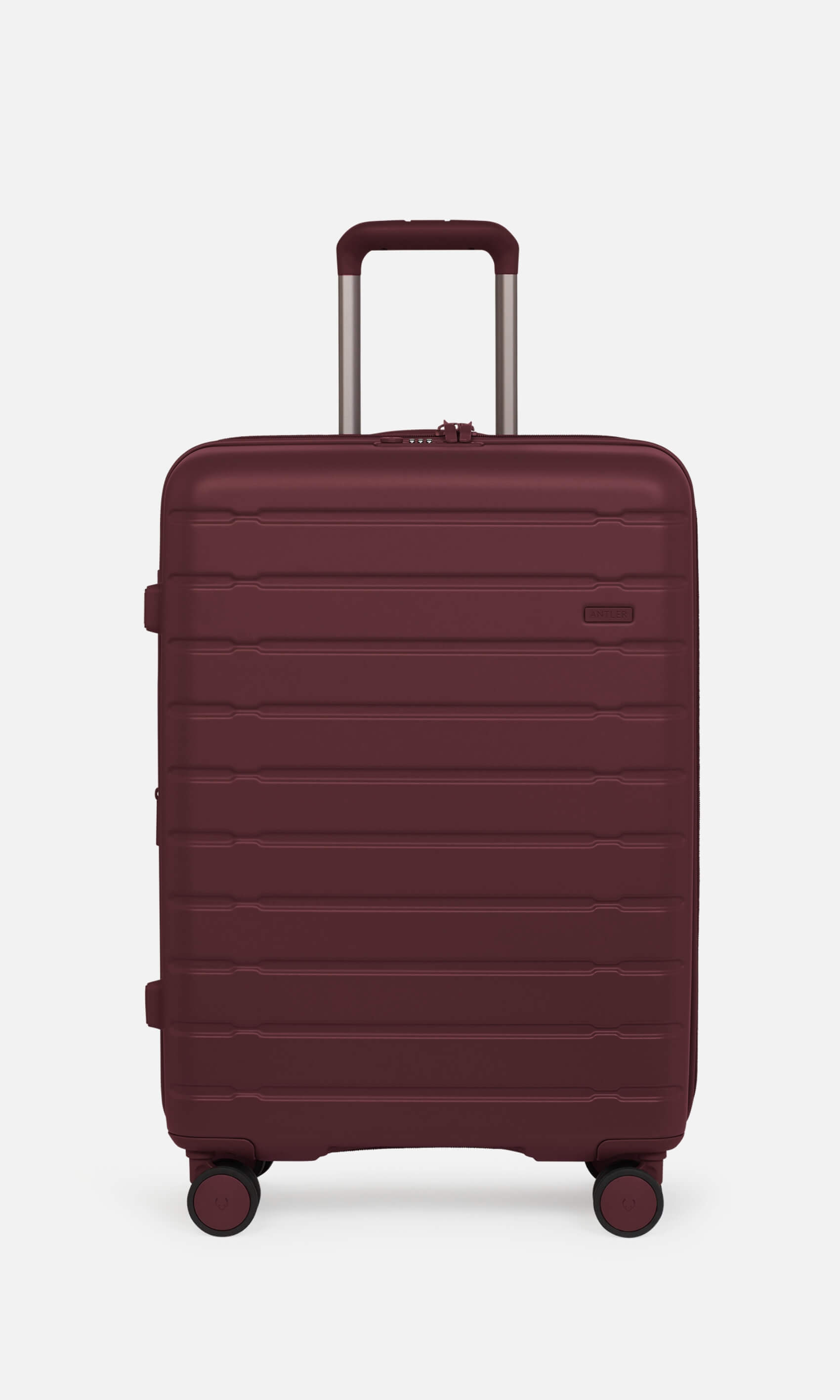 Expandable Carry-on Luggage Set in Berry Red - Stamford 2.0